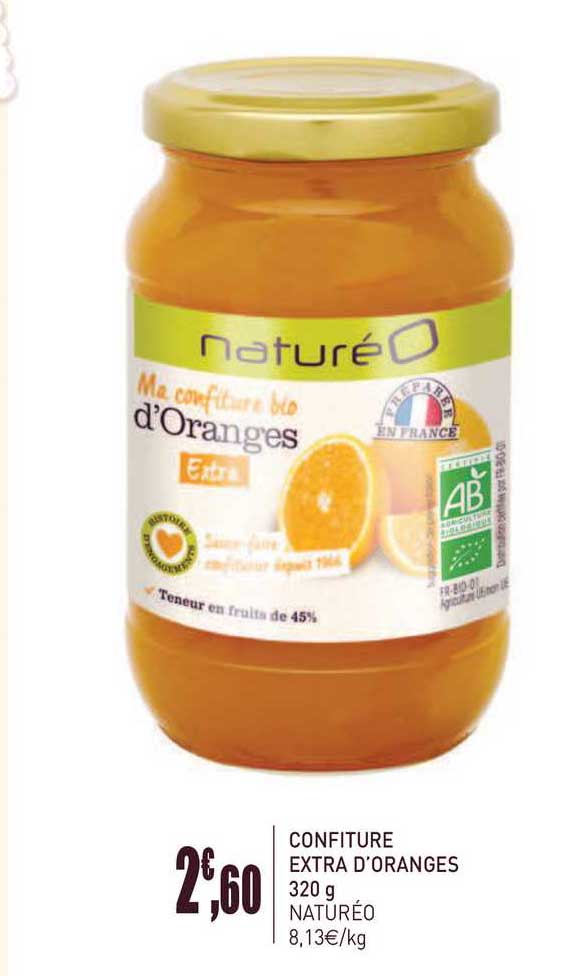 confiture extra d'oranges