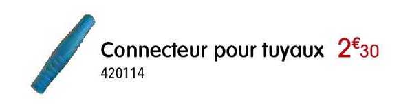 connecteur pour tuyaux