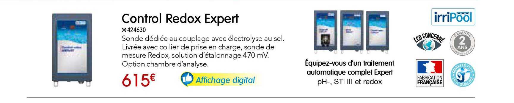 control redox expert irripool