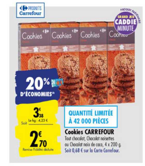 Cookies Carrefour