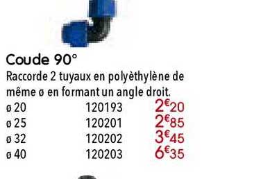coude 90°