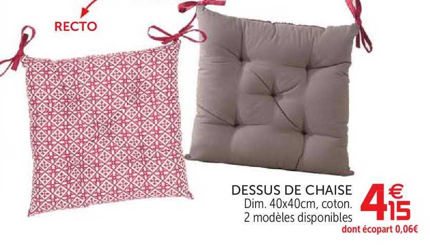 dessus de chaise