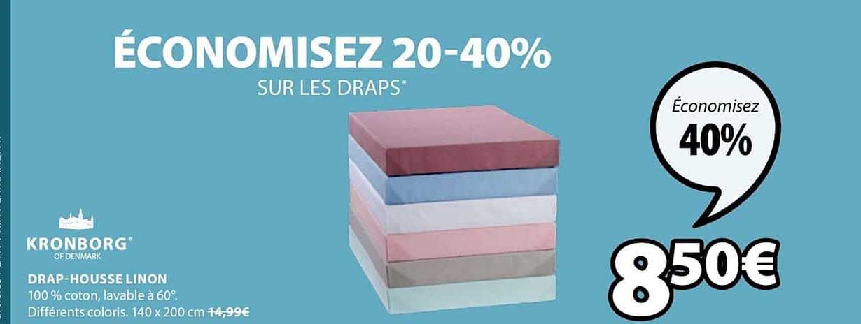 Drap Housse Linon Kronborg Of Denmark