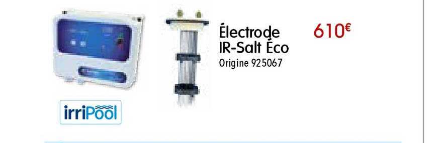 électrode ir salt éco irripool
