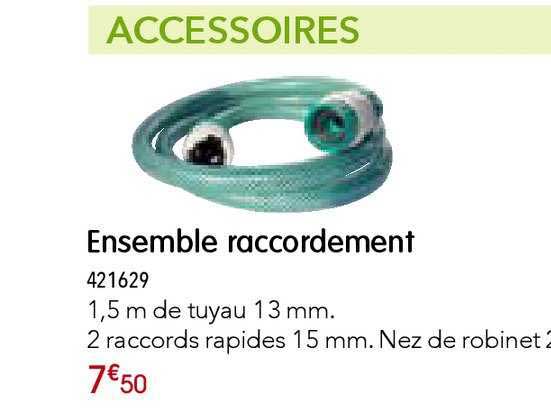 ensemble raccordement