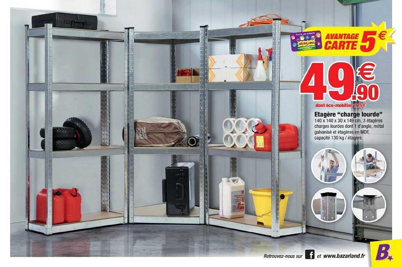 étagère charge lourde