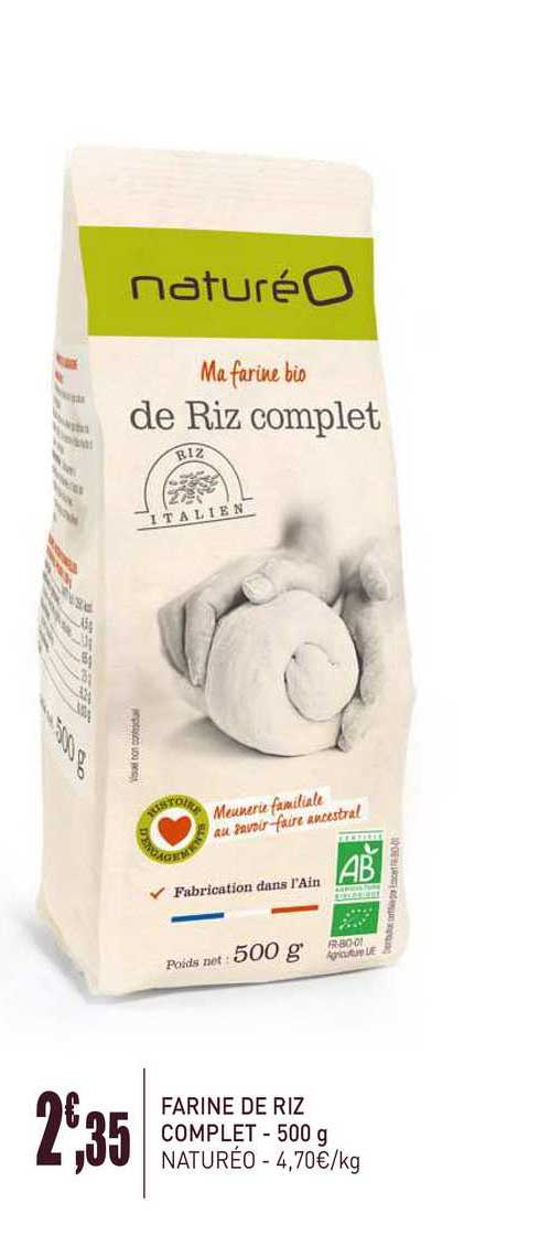 Farine De Riz Complet