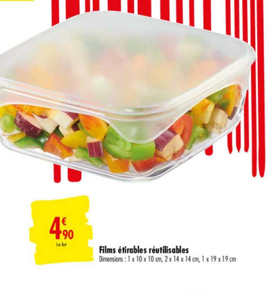 Films étirables Réutilisables