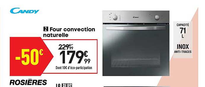 four convection naturelle candy