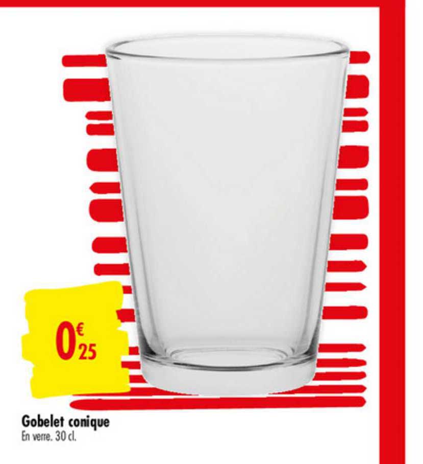 gobelet conique