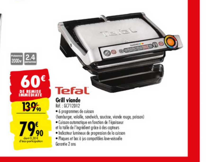 Grill Viande Tefal