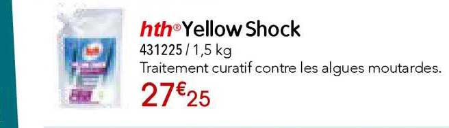 hth yellow shock