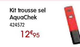 kit trousse sel aquachek