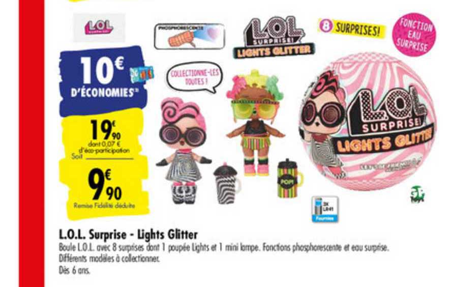 l.o.l. surprise lights glitter