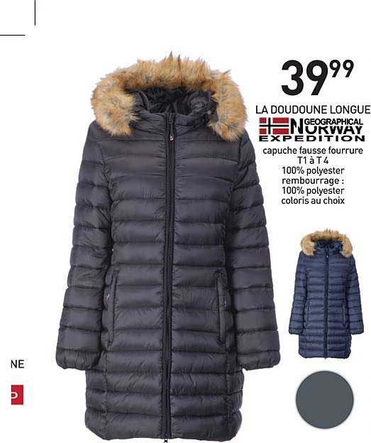 la doudoune longue geographical norway expedition