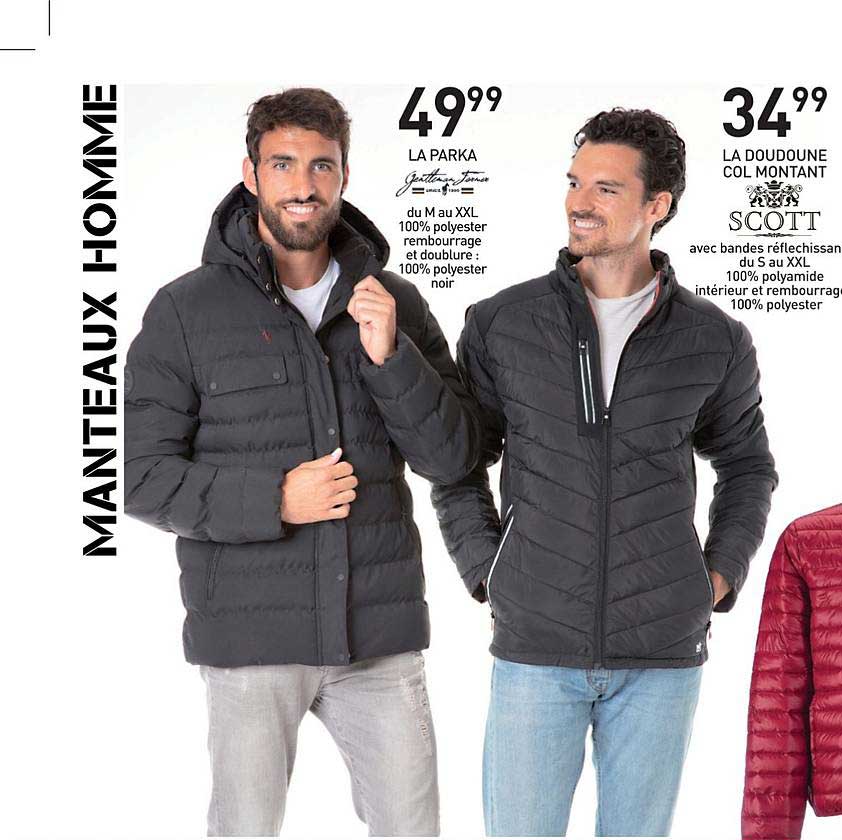 la parka gentleman former la doudoune col montant scott