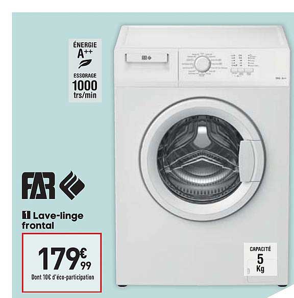 lave linge frontal far