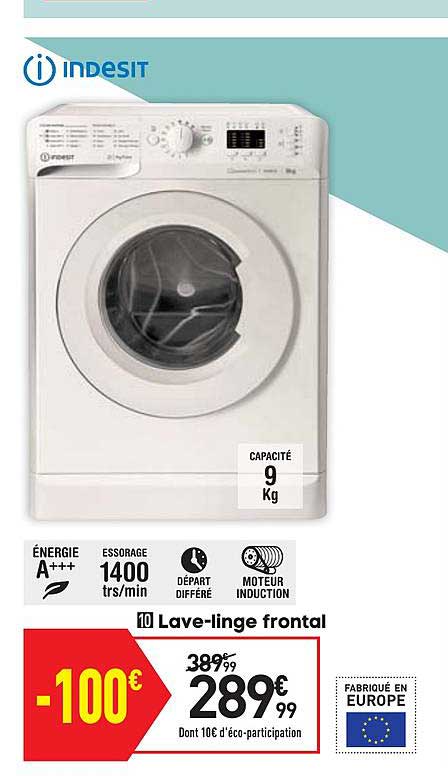 Lave Linge Frontal Indesit