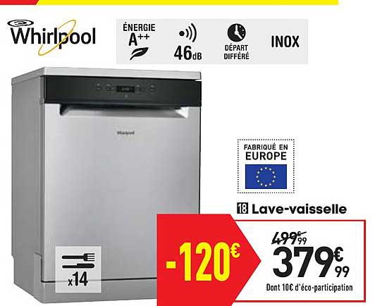 lave vaisselle whirlpool