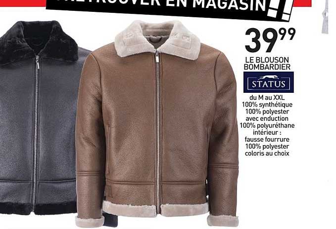 le blouson bombardier status