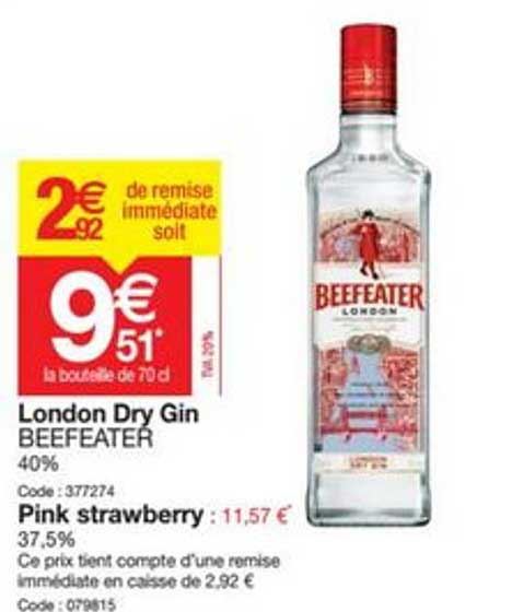 london dry gin beefeater pink strawberry