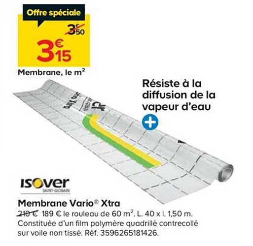 membrane vario xtra isover saint gobain