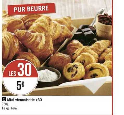 Mini Viennoiserie X30