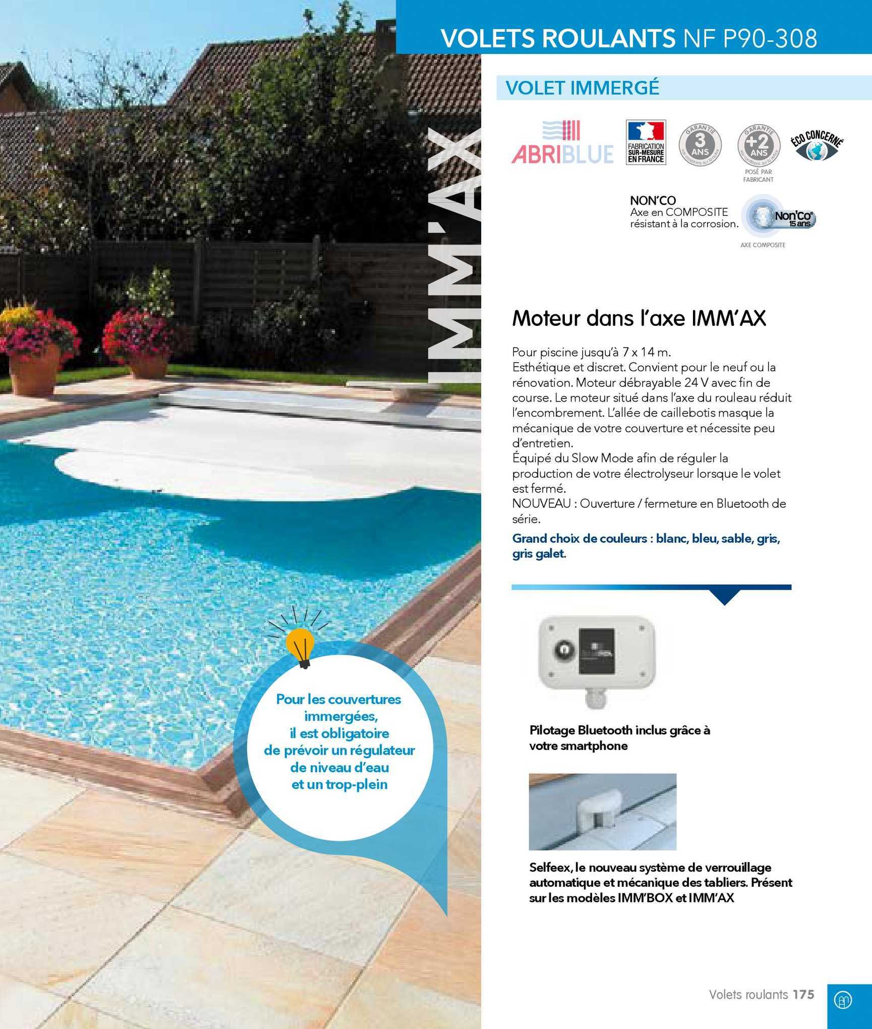 moteur dans l'axe imm'ax