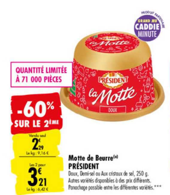 Motte De Beurre Président