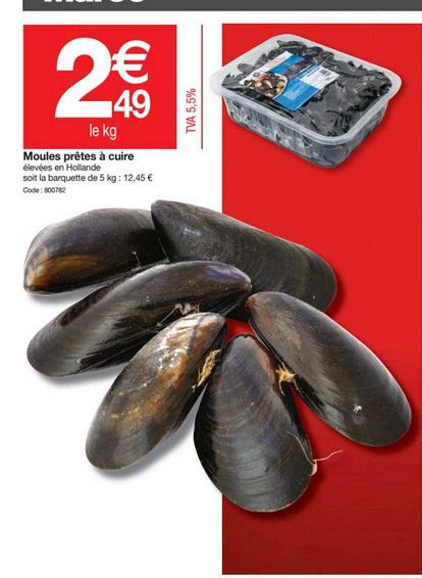 moule prêtes à cuire