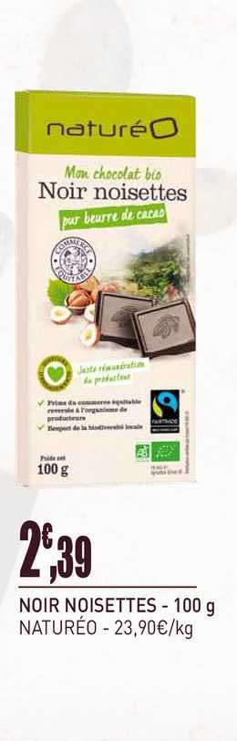 noir noisettes mon chocolat bio