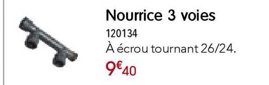 nourrice 3 voies