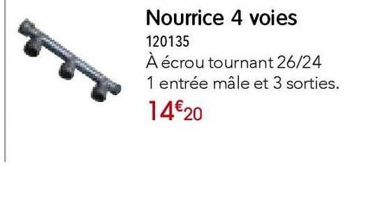 nourrice 4 voies