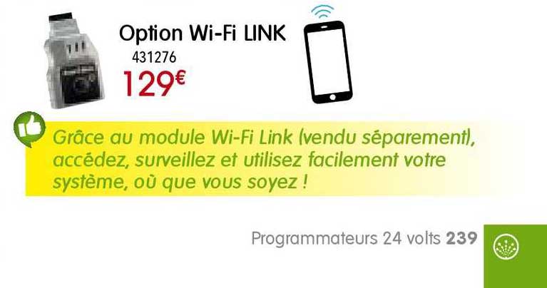 option wi fi link