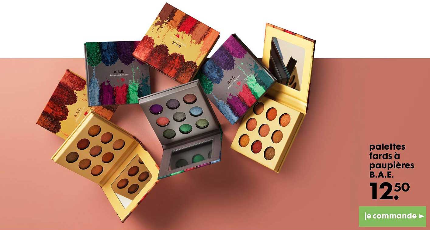 palettes fards à paupières