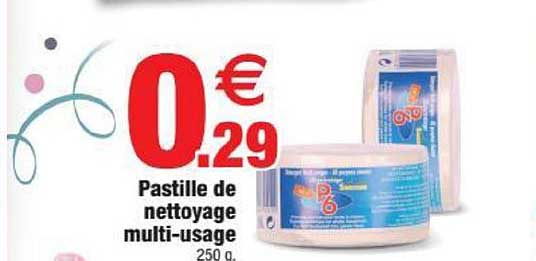 pastille de nettoyage multi usage