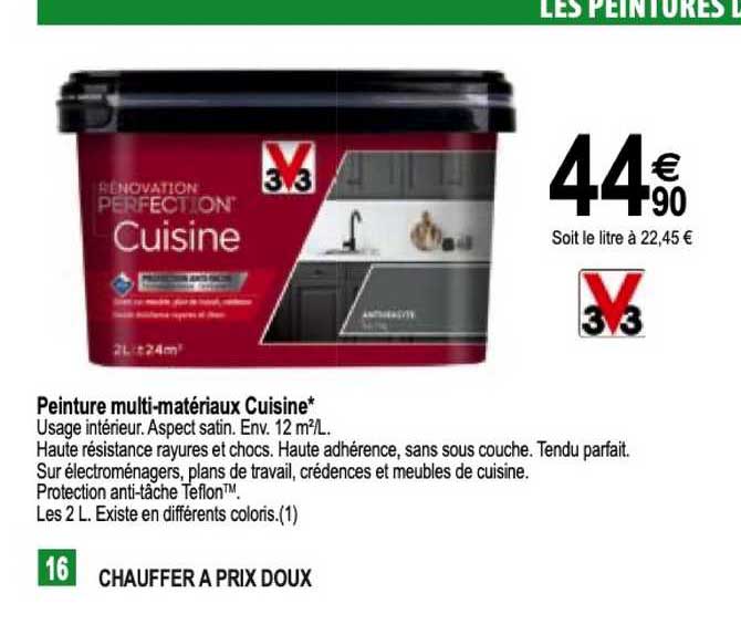 Peinture Multi Matériaux Cuisine