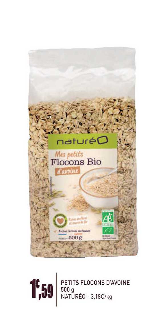 petits flocons d'avoine