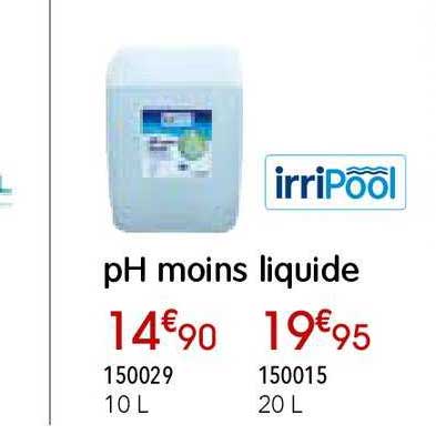ph moins liquide irripool