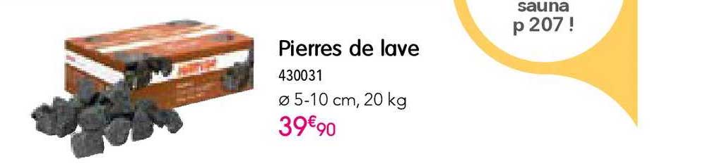 pierres de lave