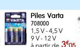 Piles Varta