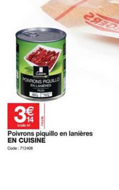 Poivrons Piquillo En Lanières En Cuisine