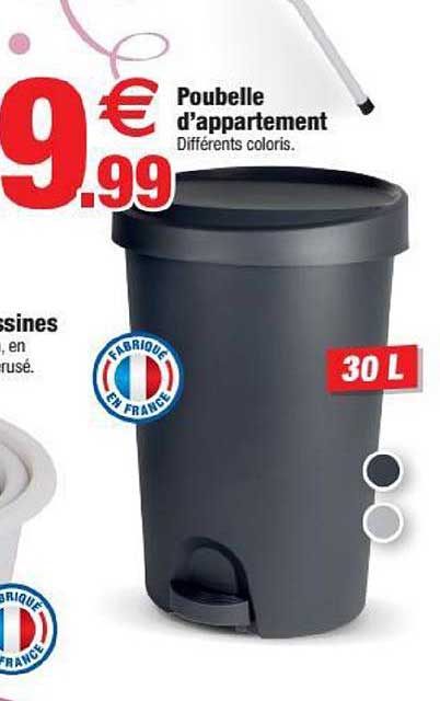 poubelle d'appartement