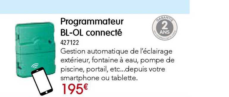 Programmateur Bl Ol Connecté