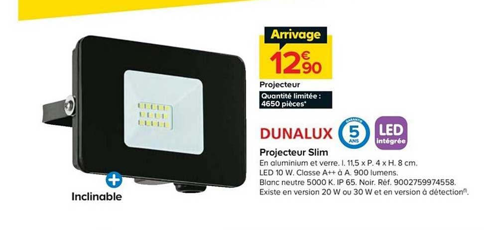 Projecteur Slim Dunalux