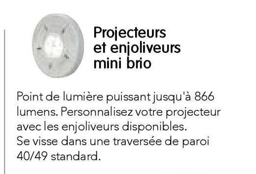 Projecteurs Et Enjoliveurs Mini Brio