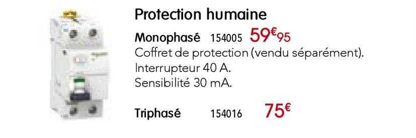 protection humaine