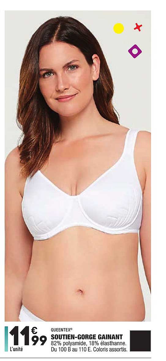 queentex soutient gorge gainant