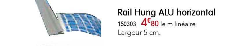 rail hung alu horizontal
