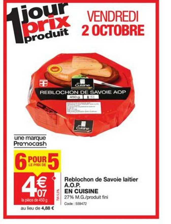 Reblochon De Savoie Laitier A.o.p. En Cuisine